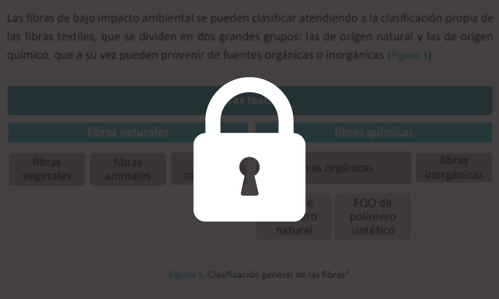 estudio fibras bajo impacto ambiental